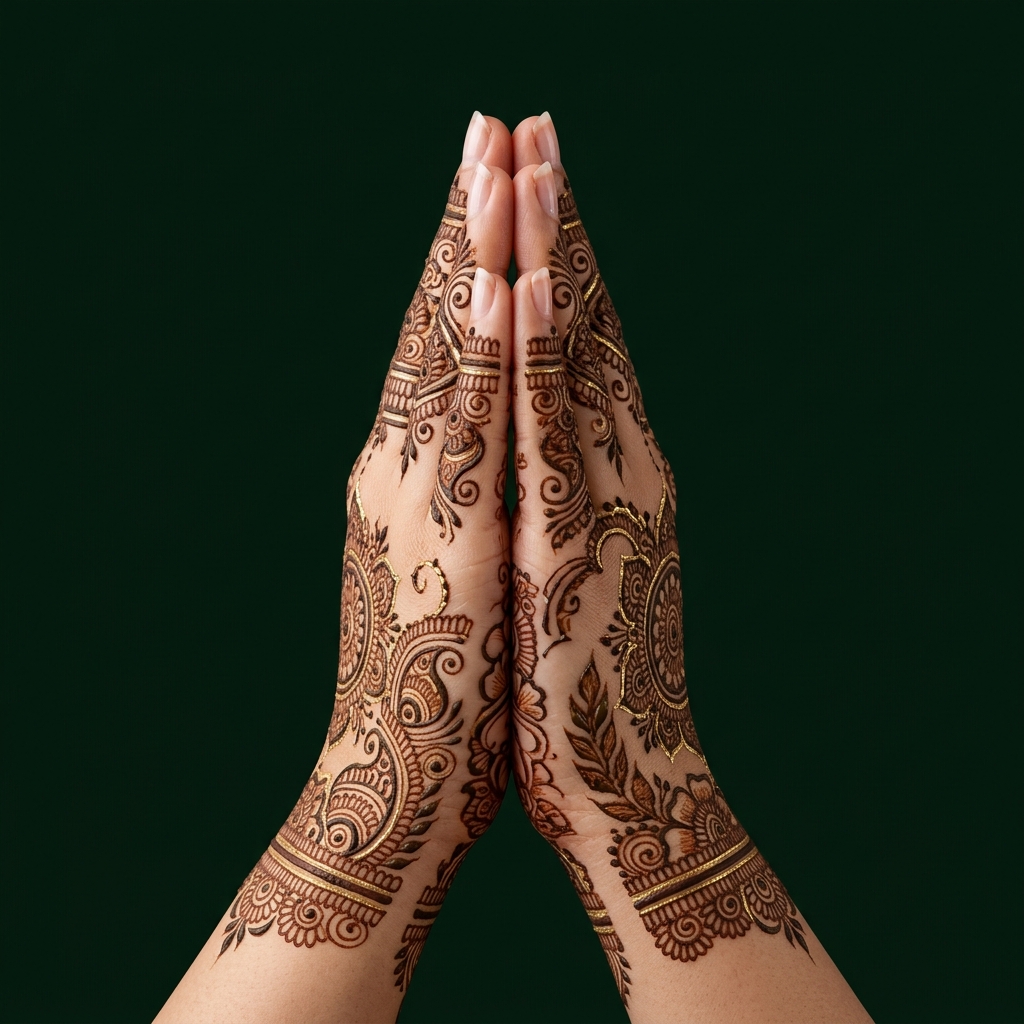 Henna Hand Left